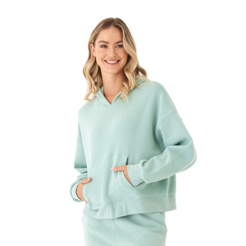 THREADS 4 THOUGHTS Marcellina Triblend Pullover Hoodie Limestone S A000431